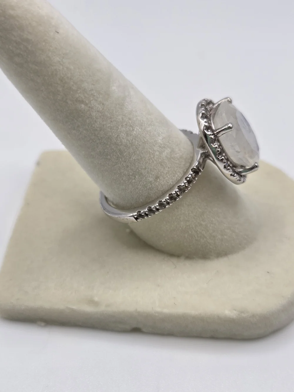 Moon Magic Sterling Silver And Moonstone Size 7